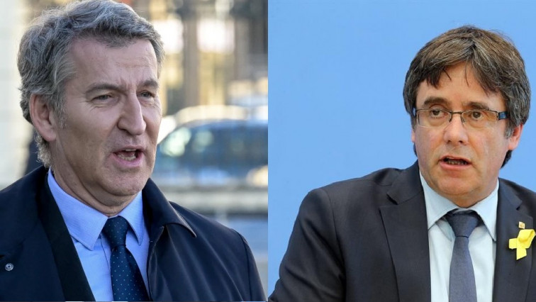 Feijóo ya no demoniza a Puigdemont: Junts es 