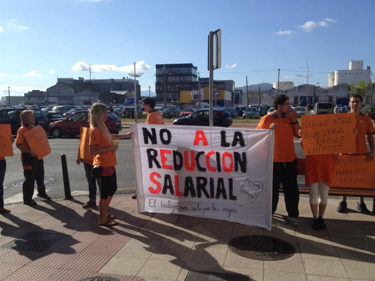 ​Empleados de Unipost se manifiestan por 