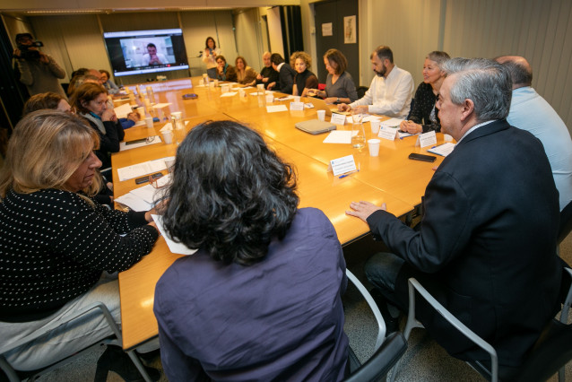 El conselleiro de Sanidade, Antonio Gomez Caamaño, participa en la constitución del Comité  Molecular de Tumores.