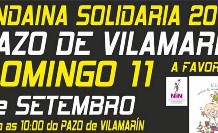 ​Vilamarín organiza unha andaina solidaria para recadar fondos contra o cancro infantil