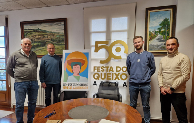 El Ayuntamiento de Arzúa finalizará este mes los trámites para que la Festa do Queixo se una a la Ruta Europea del Queso.