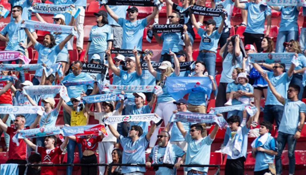 Afición celta de vigo