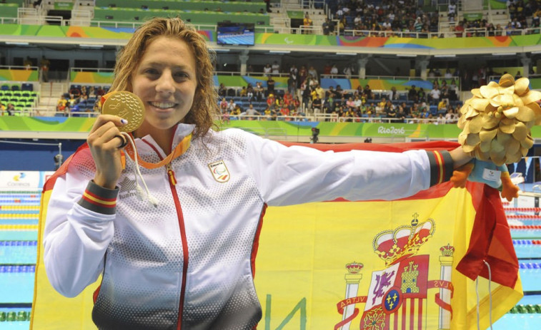 Nuria Marqués, ouro nos 400 metros libres