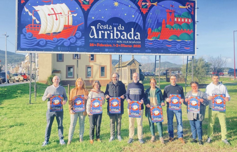 Baiona se prepara para la Festa da Arribada 2025 con novedades en el barco desde Vigo, Panxón y Cangas