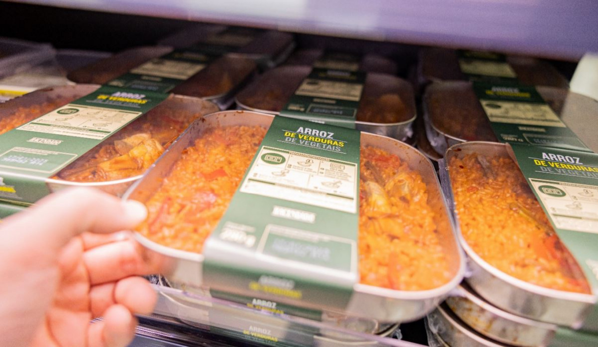 Arroz con verduras de Mercadona