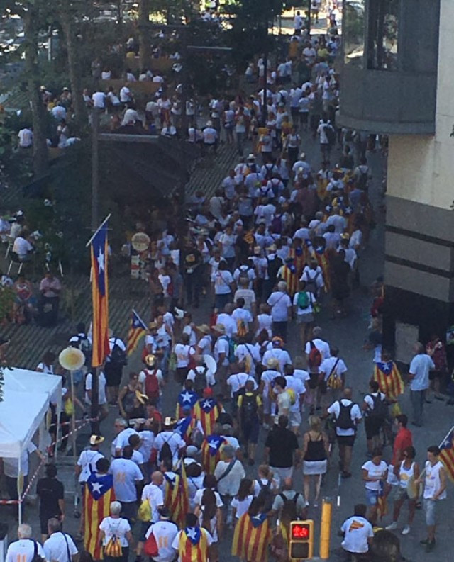 La Diada de Cataluña foto a foto