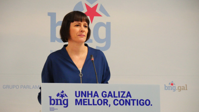 Archivo - La líder del BNG, Ana Pontón