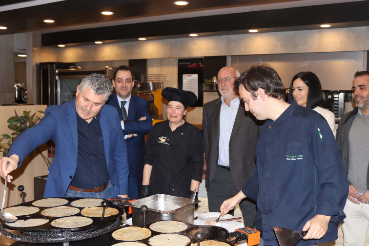 Una década endulzando paladares en El Corte Inglés de Santiago junto a la Festa da Filloa de Lestedo