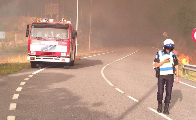 ​La Guardia Civil investiga a un vecino de O Porriño como autor de dos incendios forestales