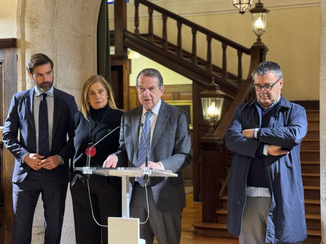 Presentación de los actos del centenario de la donación del Pazo Quiñones de León y los jardines y parque de Castrelos a la ciudad de Vigo