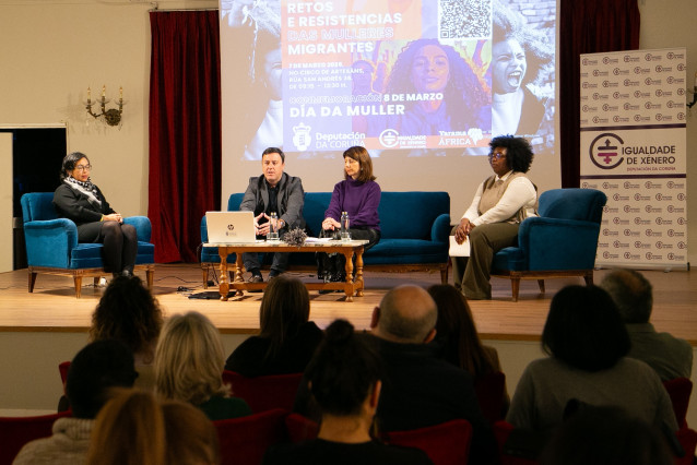 Acto por el Día de la Mujer en la Diputación de A Coruña