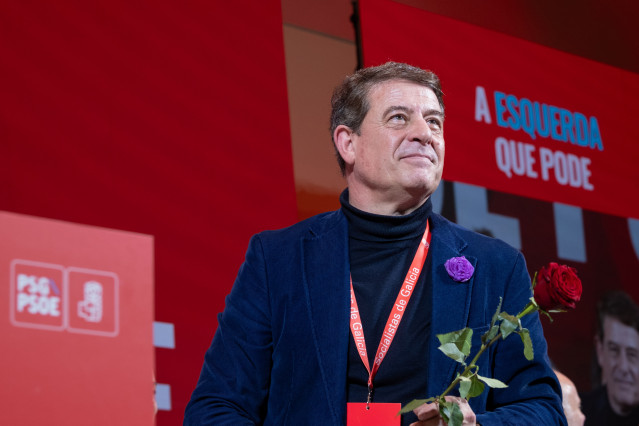 José Ramón Gómez Besteiro, reelegido secretario xeral del PSdeG en el XV Congreso del partido