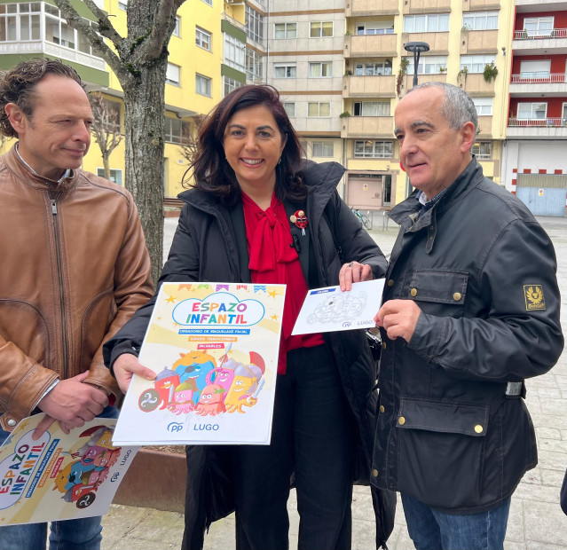 El PP de Lugo recogerá las impresiones de los niños a través de jornadas de juegos por los barrios de la ciudad.