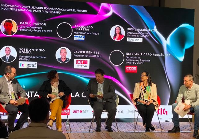 VÍDEO. La formación es la llave de futuro de las indusdrias de las Artes gráficas, el papel y la fotografía