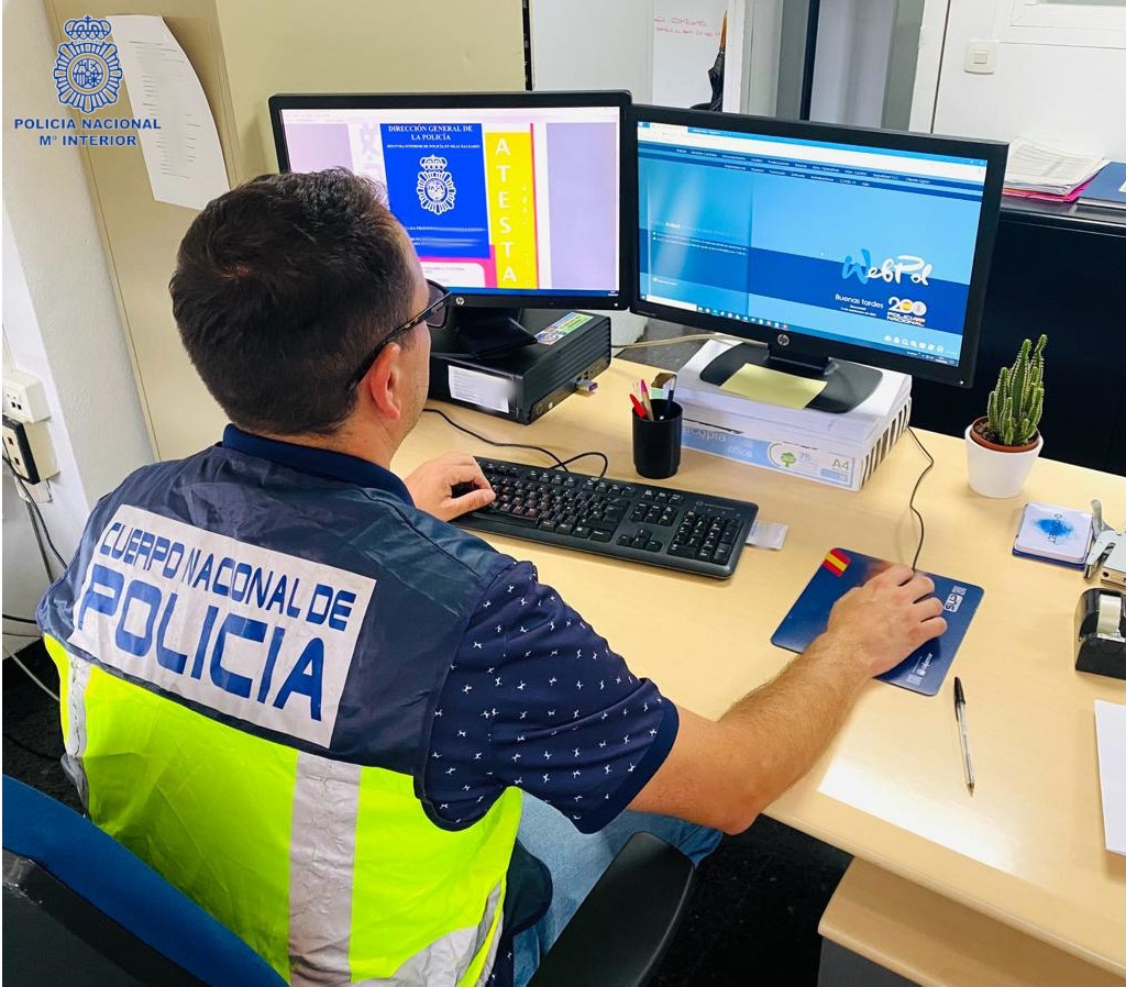 Archivo - Policía Nacional. Ciberdelincuencia.