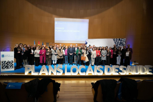 Acto de entrega de los premios de los Planes Locales de Salud