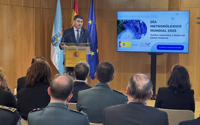Acto conmemorativo del Día Mundial de la Meteorología en la Delegación del Gobierno en Galicia