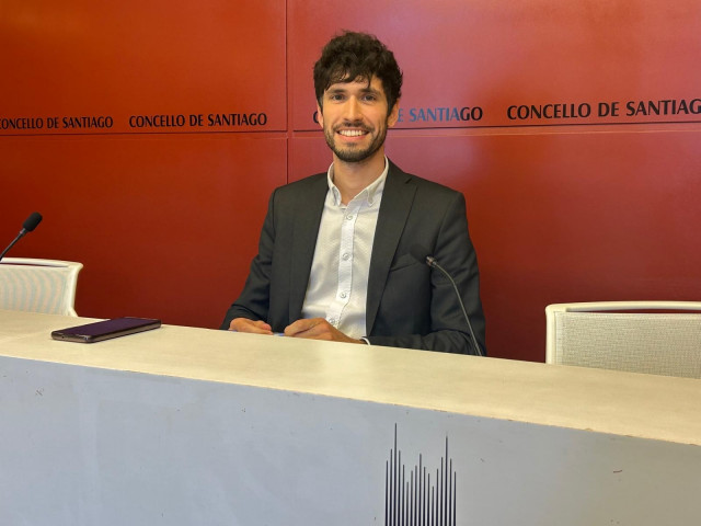 Archivo - El concejal de Urbanismo, Vivenda e Cidade Histórica de Santiago, Iago Lestegás