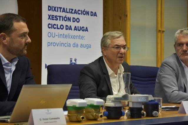 El presidente de la Diputación de Ourense, Luis Menor