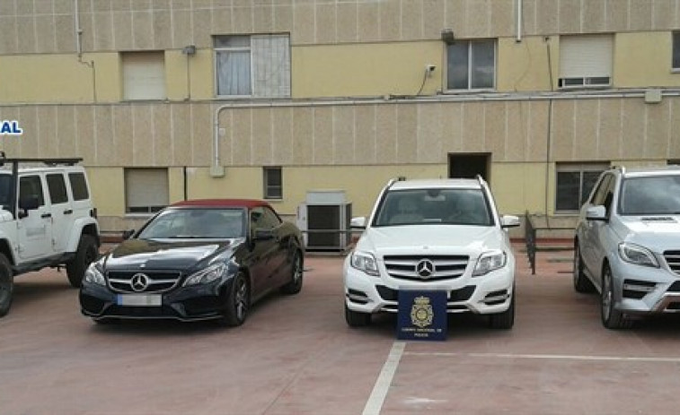 ​A rede internacional que roubaba vehículos de luxo tiña base en Galicia
