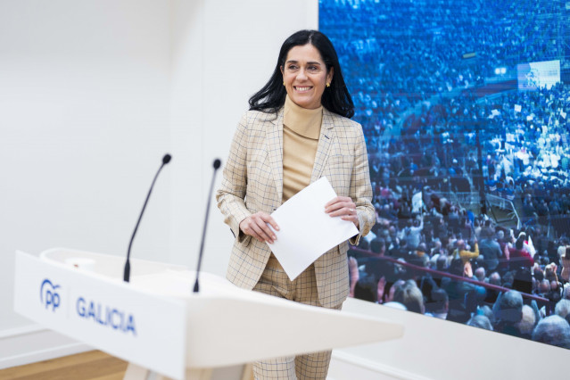 Archivo - La secretaria xeral del PPdeG, Paula Prado.