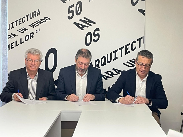 El Colegio Oficial de Arquitectos de Galicia se suma a Stonegal para impulsar la arquitectura en piedra natural.