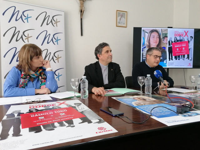 Marta Pazo, Fernando García Cadiñanos y Xoán Xosé Fernández.