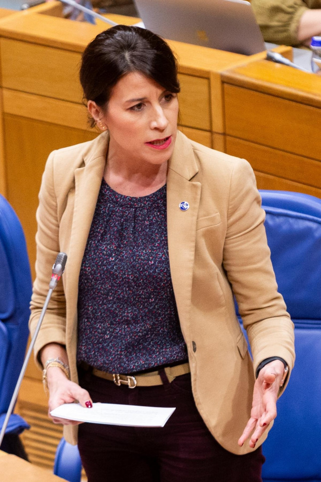 La conselleira de Vivenda, María Martínez Allegue