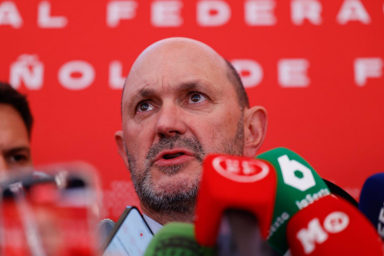 Louzán se pronuncia por primera vez sobre la 