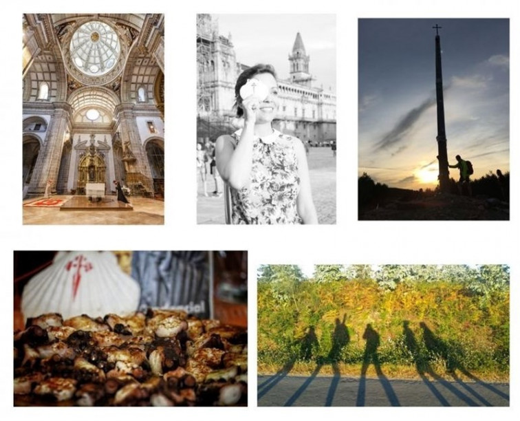 Correos elige a los cinco ganadores de su concurso de fotografía sobre el Camino de Santiago