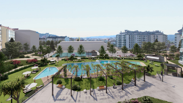 Proyecto del nuevo parque de Canedo, en Ourense