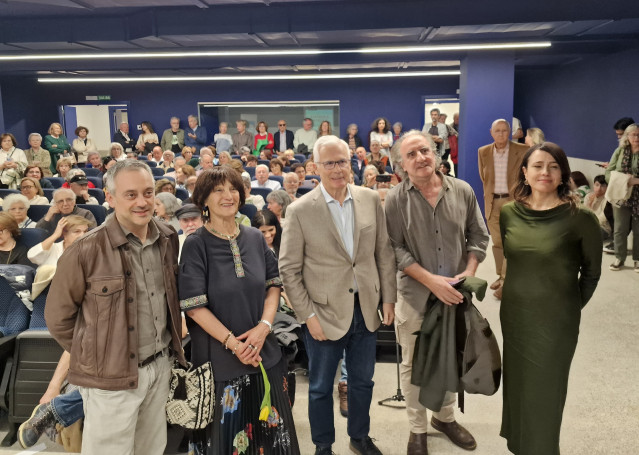 Baltasar Garzón este lunes en Pontevedra.