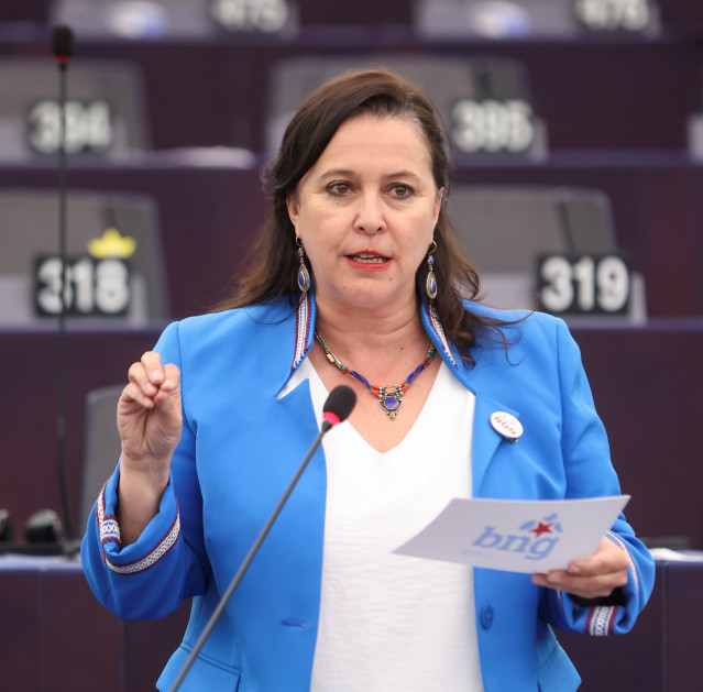 La eurodiputada del BNG, Ana Miranda.