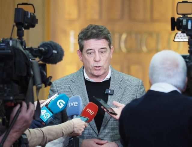 Archivo - El secretario xeral del PSdeG, José Ramón Gómez Besteiro.