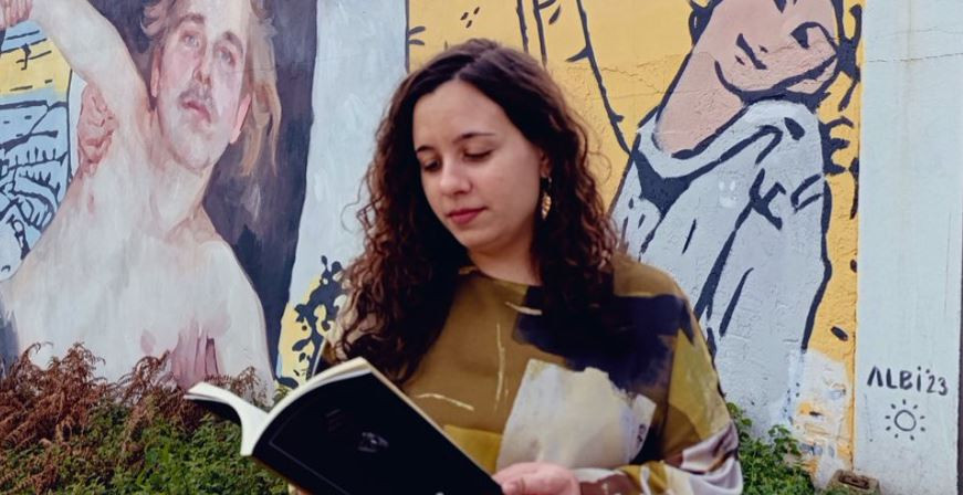 Iria Pedreira en una foto de su Twitter