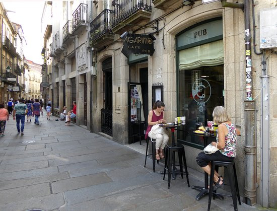 Incendio en el emblemático pub de Santiago 'Agarimo'