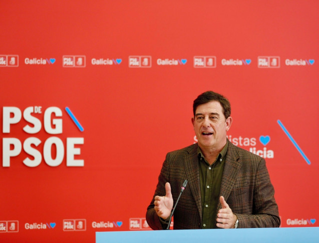 Archivo - El secretario xeral del PSdeG, José Ramón Gómez Besteiro