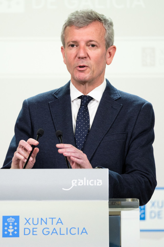 Rueda comparece tras el Consello de la Xunta.