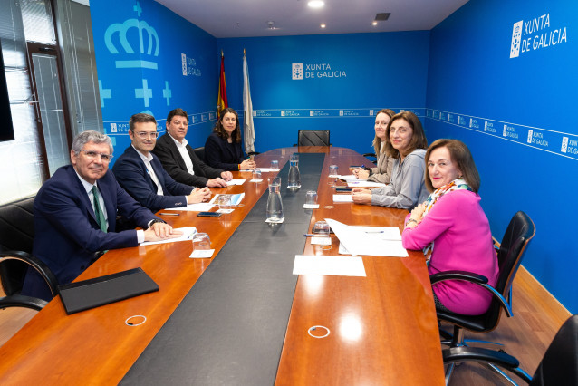 Reunión por la central hidroeléctrica proyectada en Vilariño de Conso (Ourense).