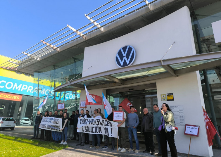 Protestas y huelga en los concesionarios del grupo Yáñez, donde hay 