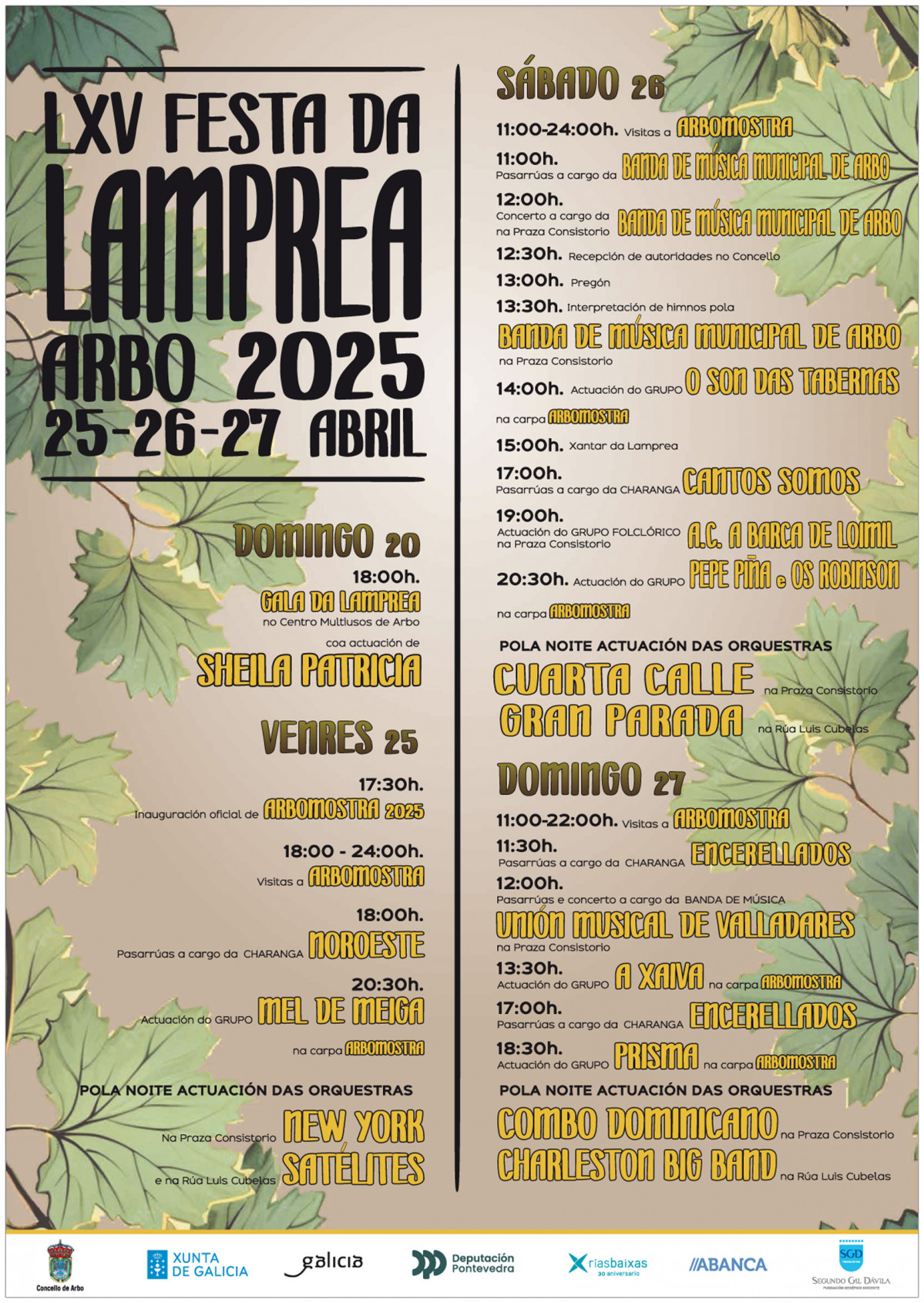 CARTEL PROGRAMA 2025