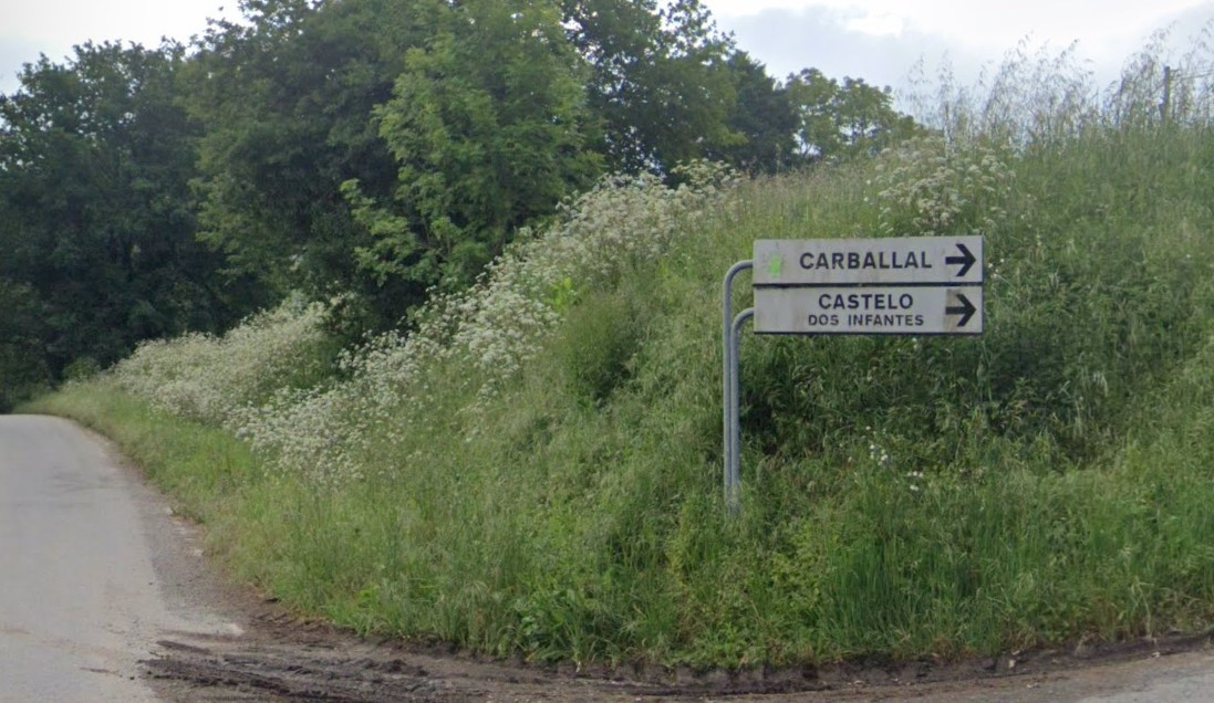 Alto do Carballal en Sarria