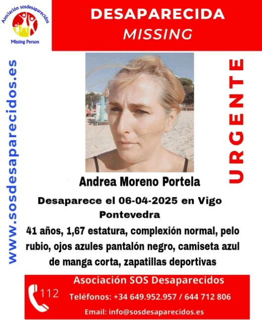 Buscan a una mujer de 41 años desaparecida en Vigo desde este domingo