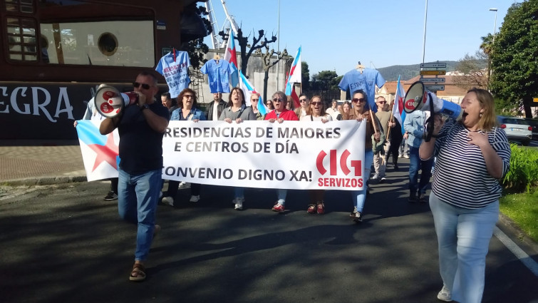 Huelga en las residencias gallegas contra la 