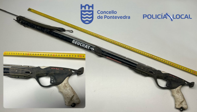 Arpón de pesca submarina