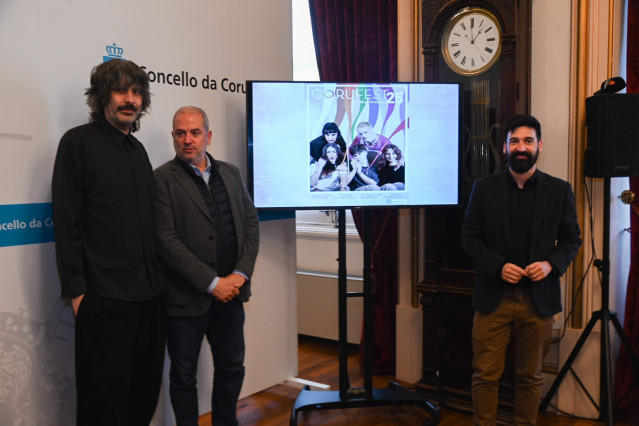 El concejal de Cultura e Turismo, Gonzalo Castro, durante la presentación del certamen