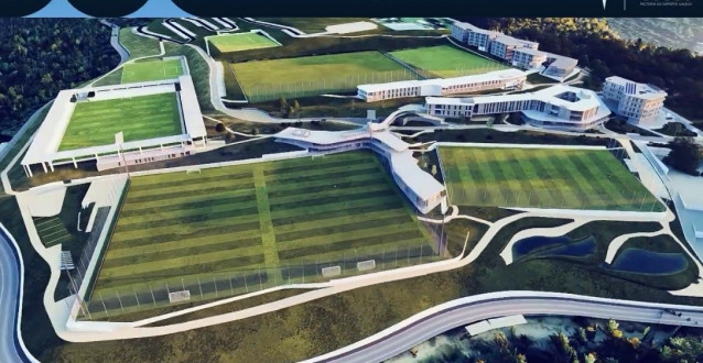 Archivo - Imagen del proyecto definitivo de la Cidade Deportiva Afouteza-GS360 del RC Celta