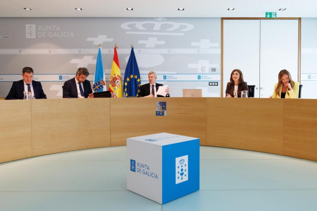 Imagen del Consello de este lunes.