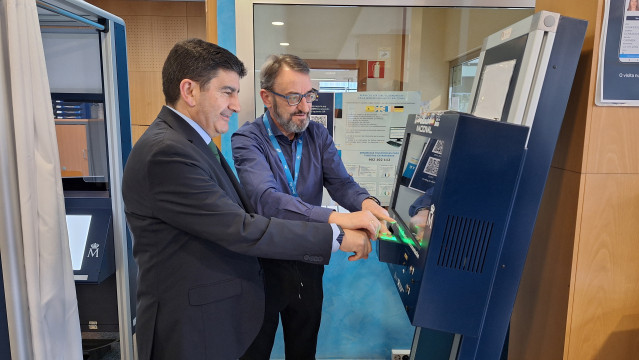 Pedro Blanco ha estrenado el nuevo DNI digital este miércoles, a 16 de abril de 2025.