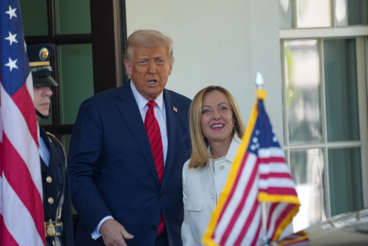 Trump y Meloni exploran una salida diplomática a la guerra de aranceles con Europa